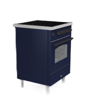 ILVE fornuis PI064NE3/MBB afbeelding 3