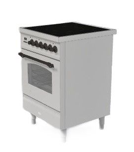 ILVE fornuis  PI064NE3/SSB afbeelding 4