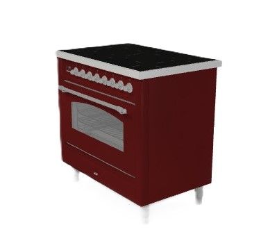 ILVE fornuis  PI096NE3/BUC afbeelding 4