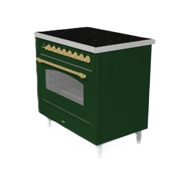 ILVE fornuis  PI096NE3/EGG afbeelding 4