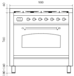 PI096NE3/SSC van ILVE afbeelding 6