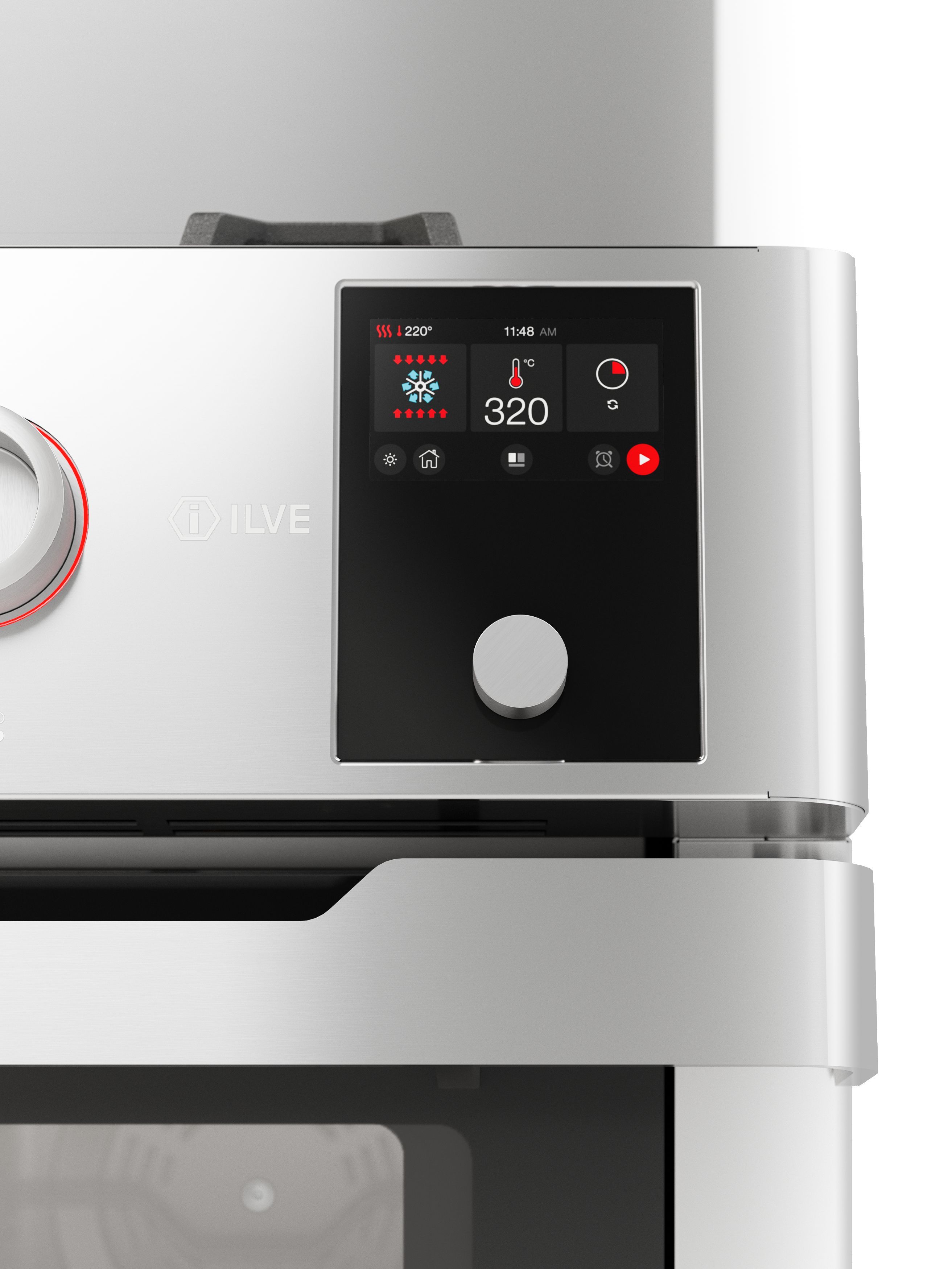 ILVE fornuis PMI09S3/SS afbeelding 3