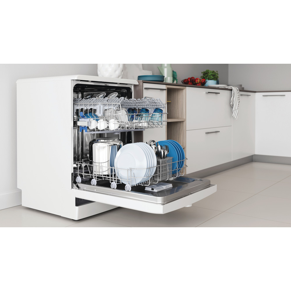 Indesit D2F HK26 vrijstaand vaatwasser afbeelding 5