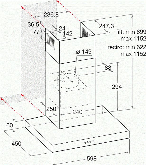 IHBS6.5LMX Indesit afbeelding 2