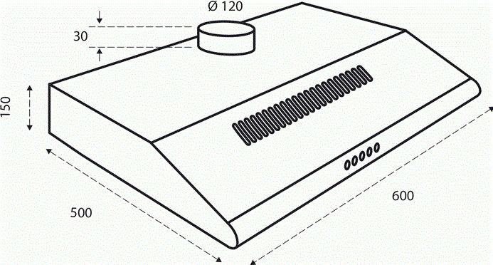 AKO6012RVS Inventum afbeelding 2