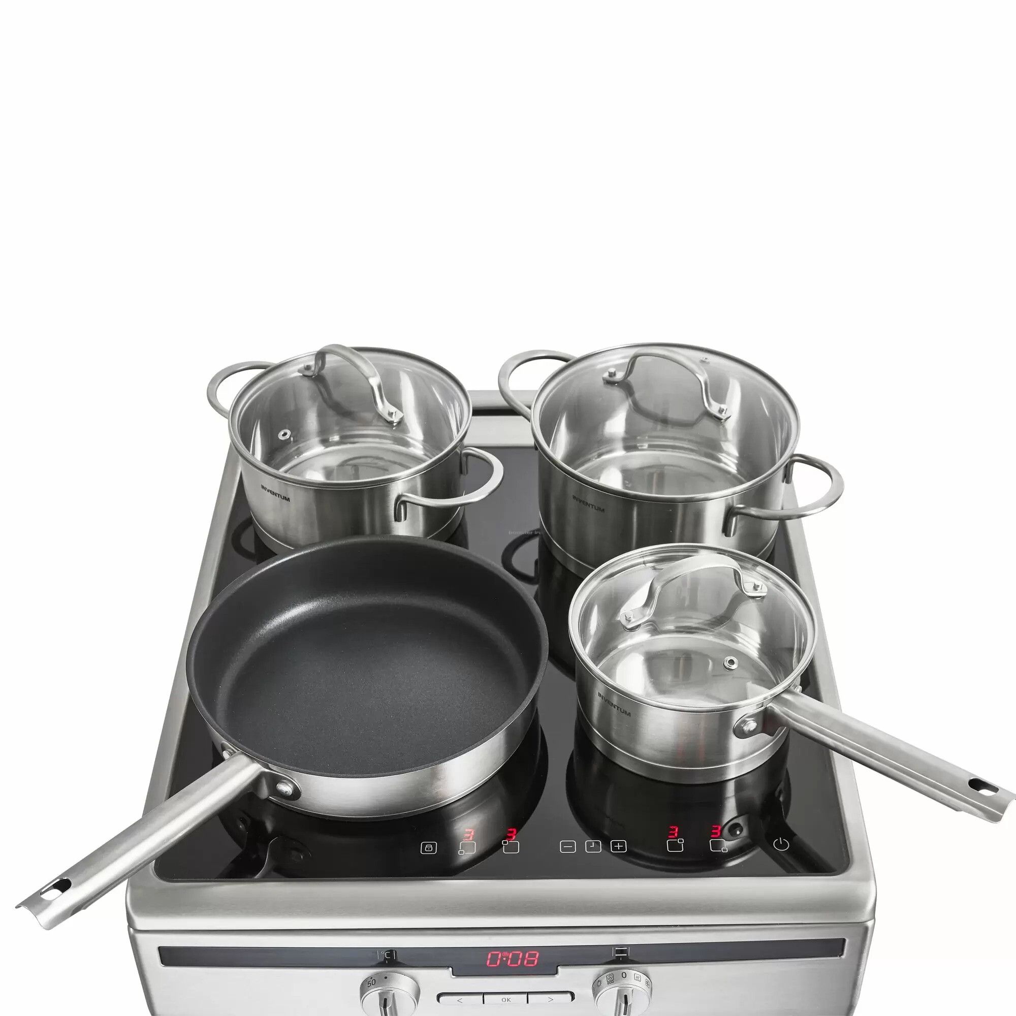 Inventum VFI5042RVS  fornuis afbeelding 5