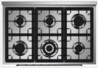 Lancelloti fornuis LARC10FF-6AA afbeelding 3