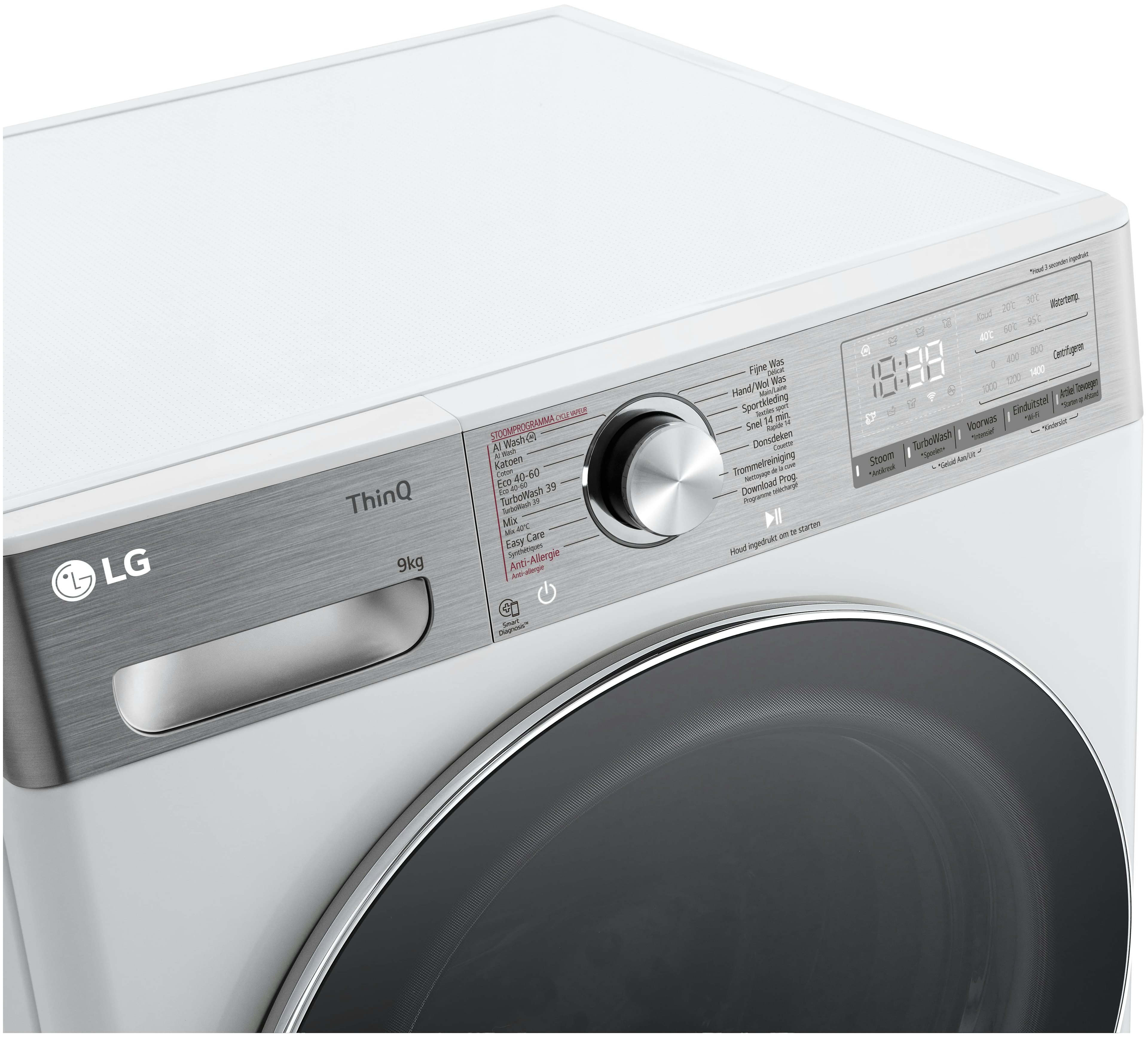 LG wasmachine F4WR9009S2W afbeelding 3