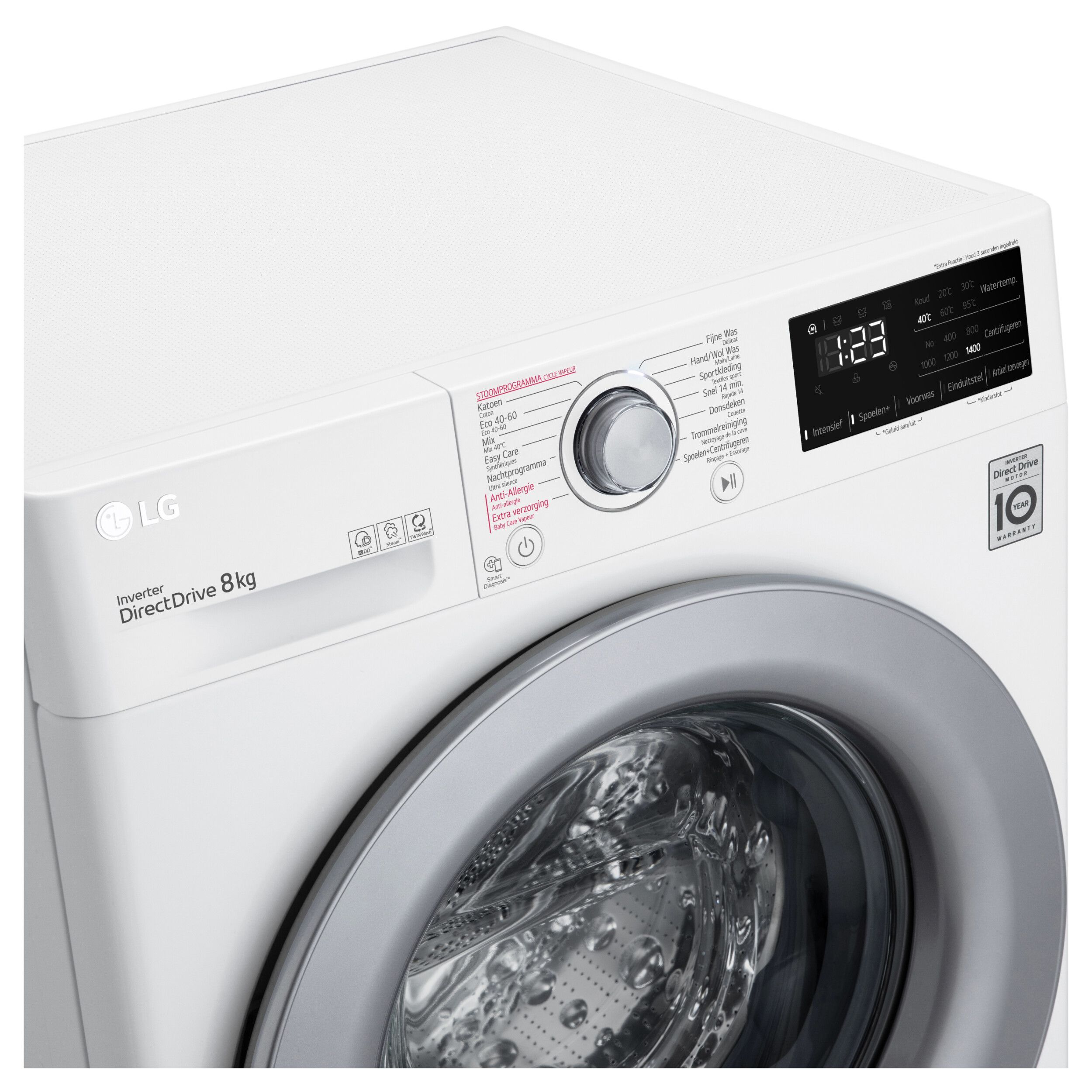 LG wasmachine F4WV308S4B afbeelding 3