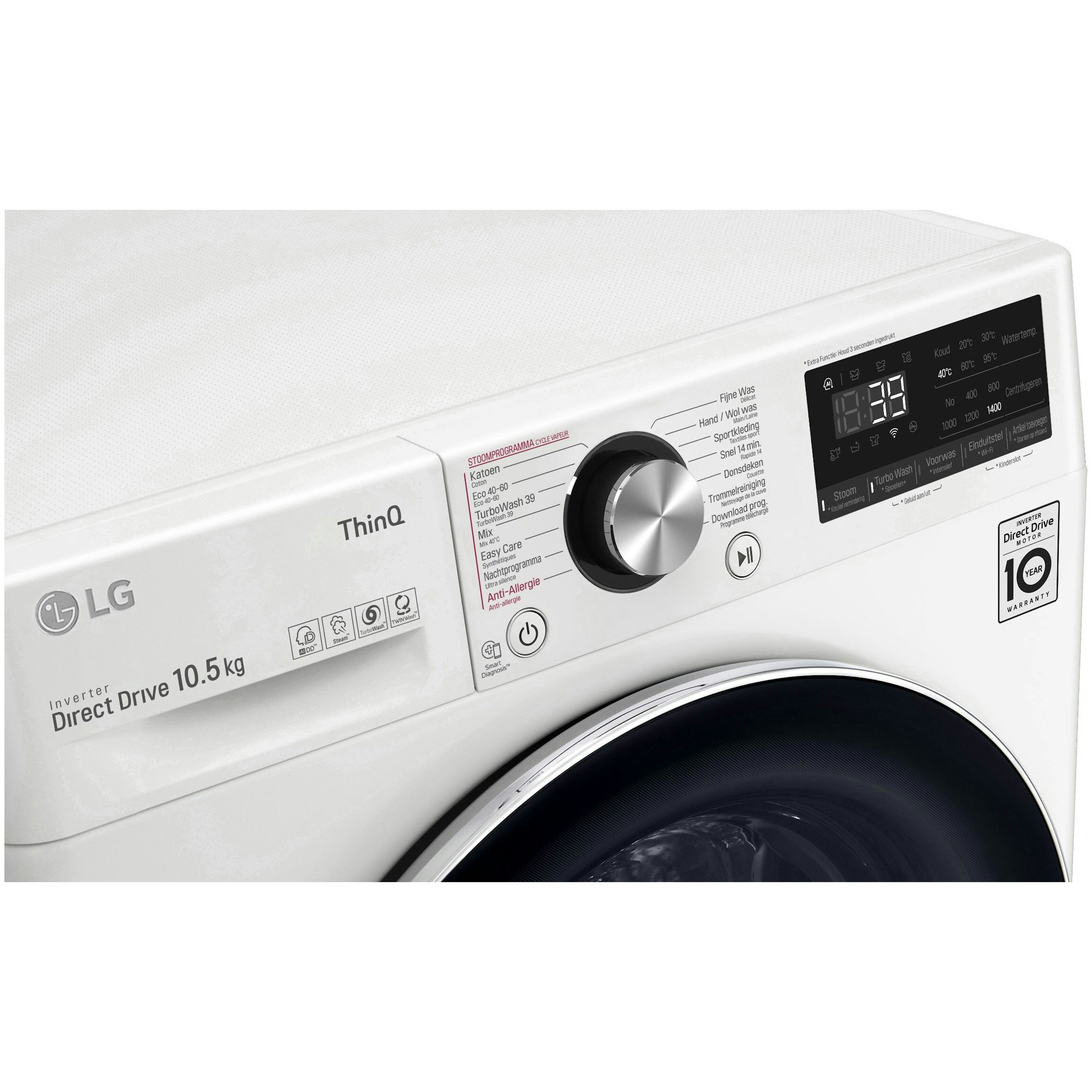 LG wasmachine F6WV910P2E afbeelding 3