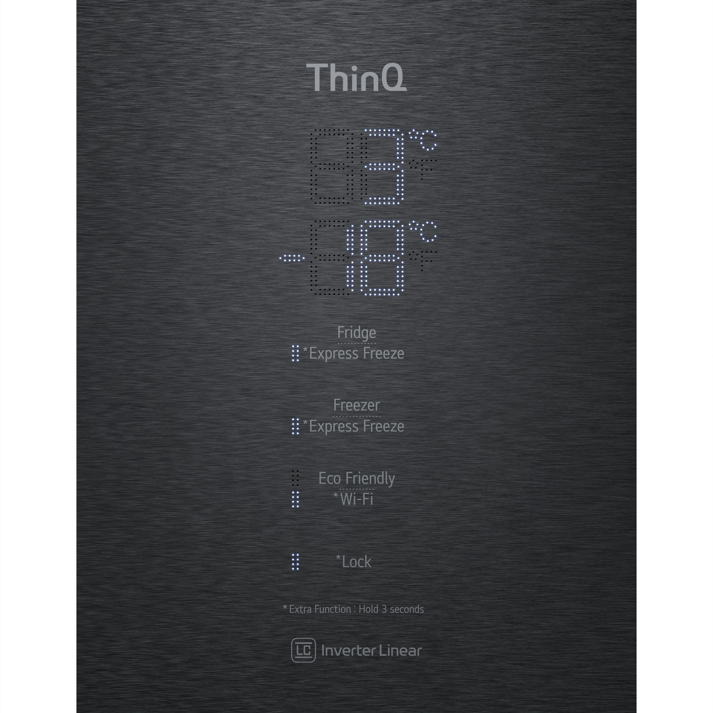 LG koelkast GBB92MCABP afbeelding 3