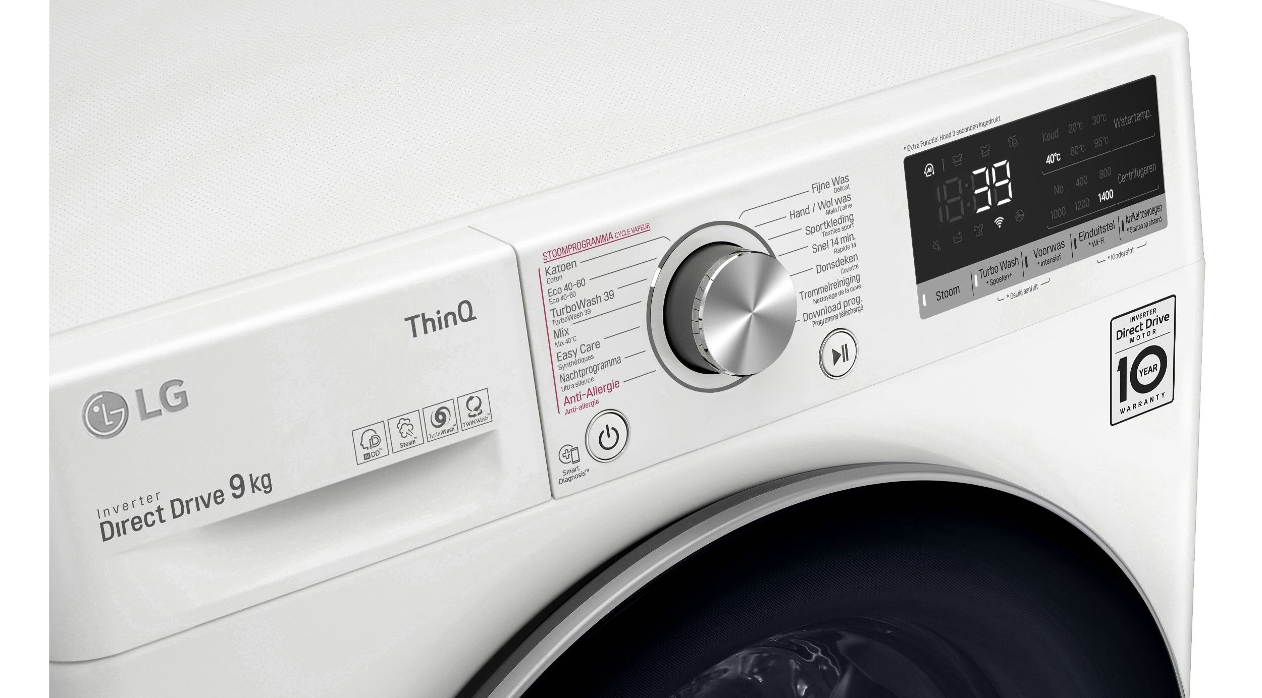 LG wasmachine GC3V709S1 afbeelding 3