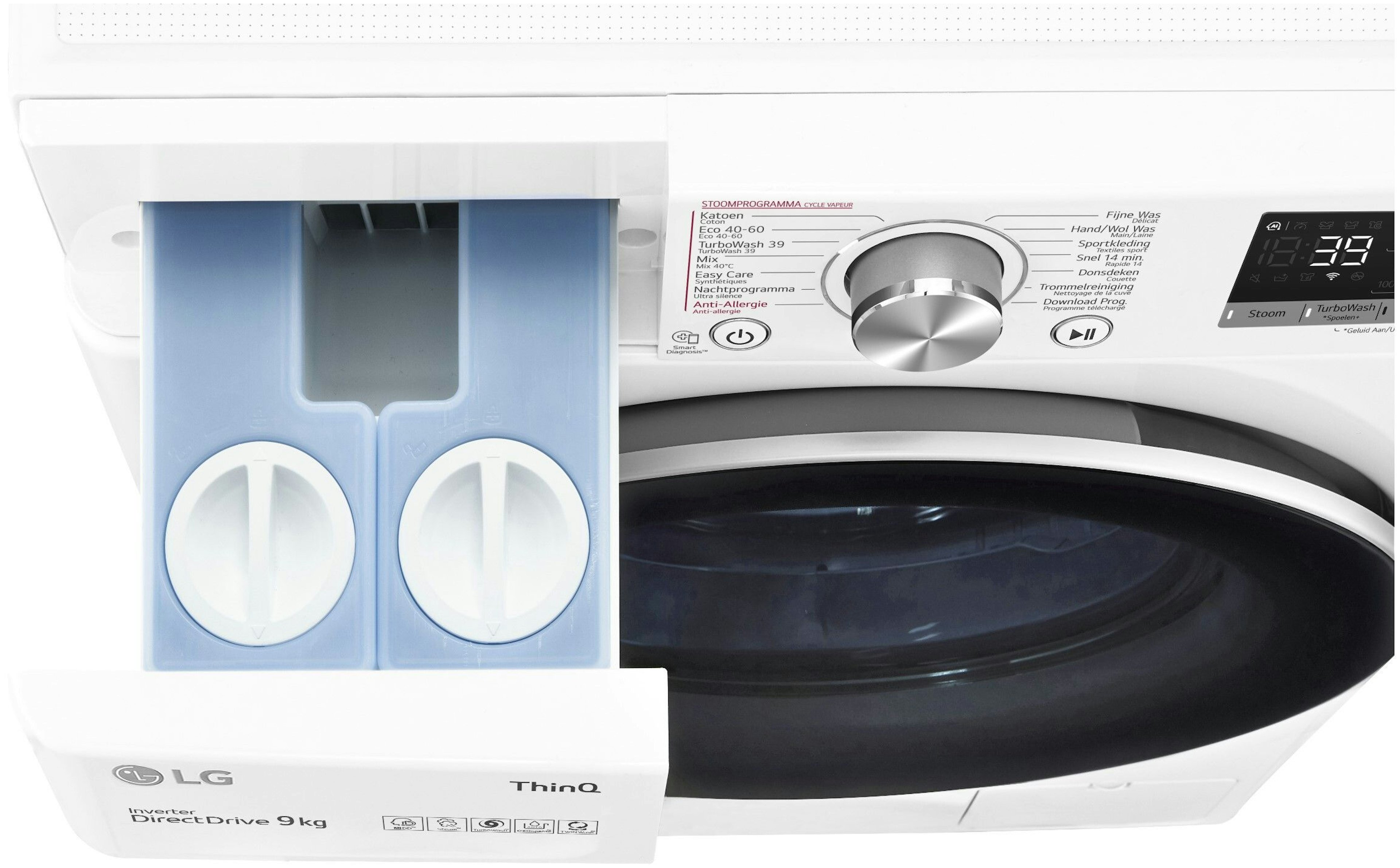 LG wasmachine  GC3V709S1A afbeelding 4