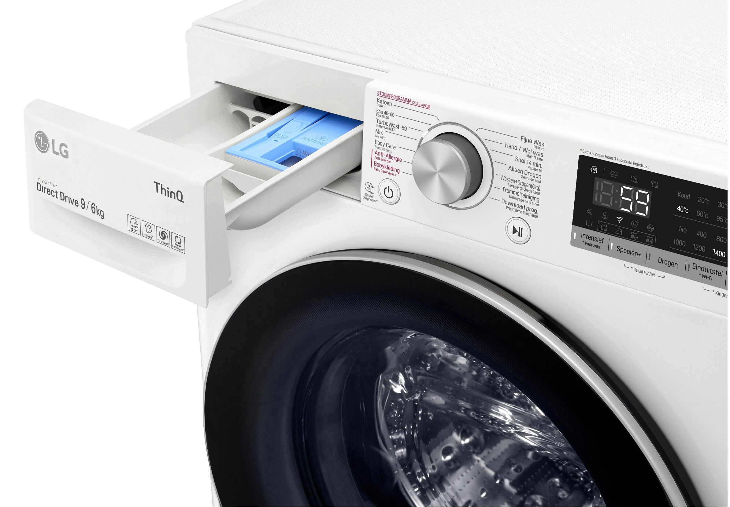 LG GD3V509S1  wasmachine afbeelding 5