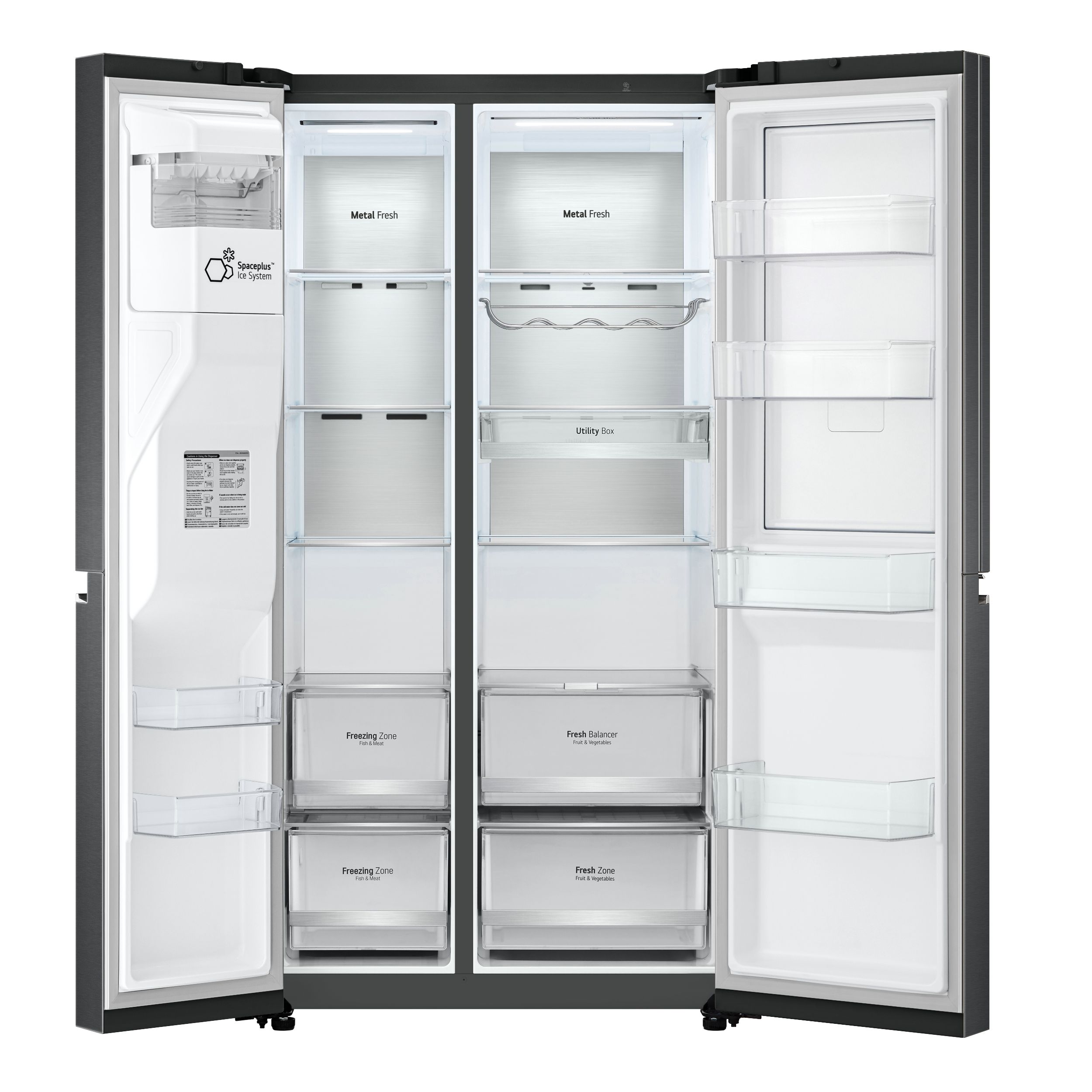 LG koelkast GSJV90MCAE afbeelding 3