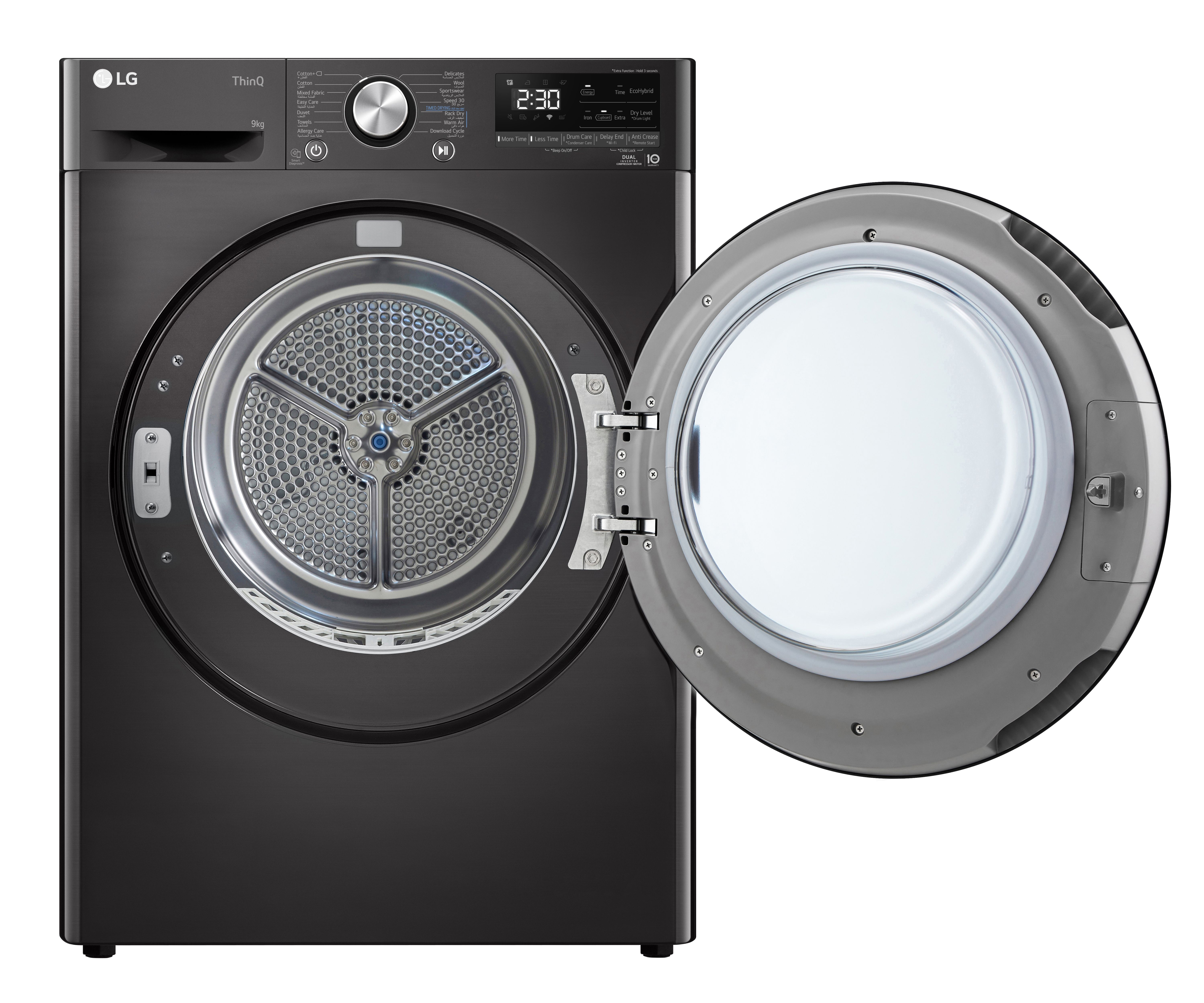 LG RH90V9ZVEN  wasdroger afbeelding 5