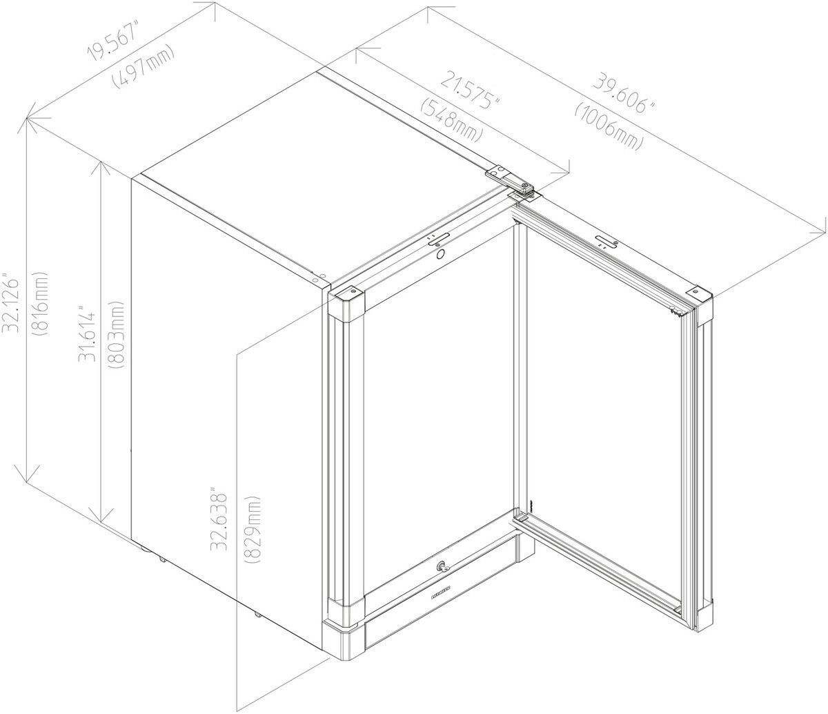 Liebherr F 913-41 vrijstaand vriezer afbeelding 5