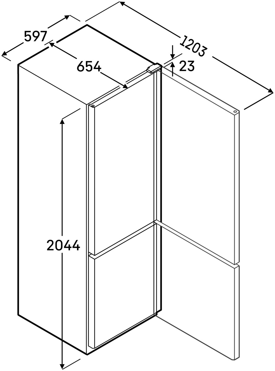 FCFCVG 4002-20 van Liebherr afbeelding 6