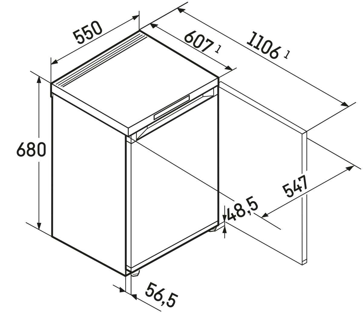 Liebherr FE 1003-20 vrijstaand vriezer afbeelding 5