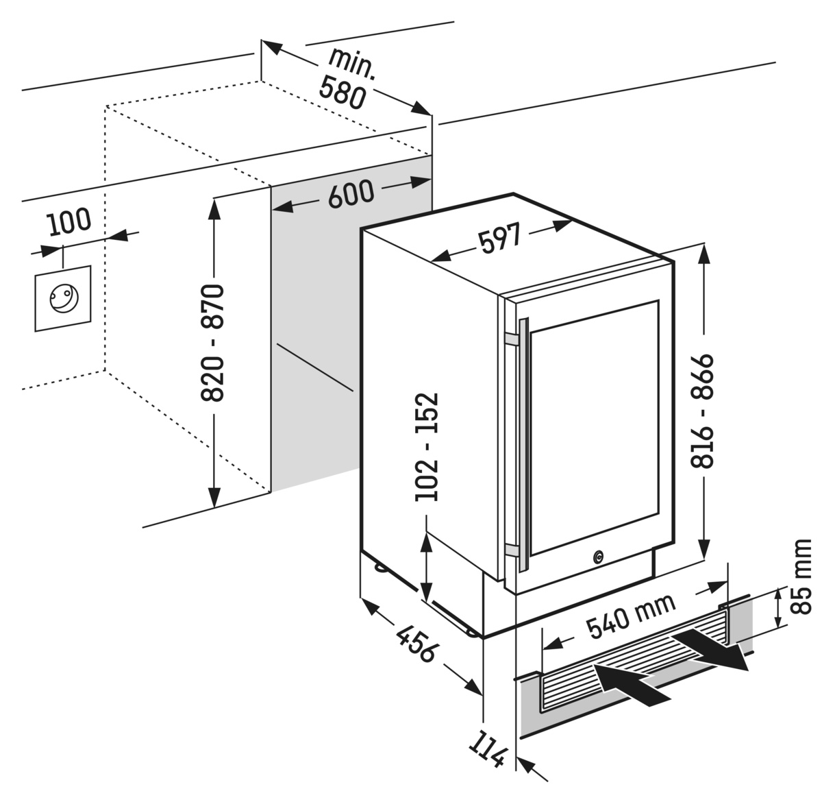 Liebherr UWKES 1752-26