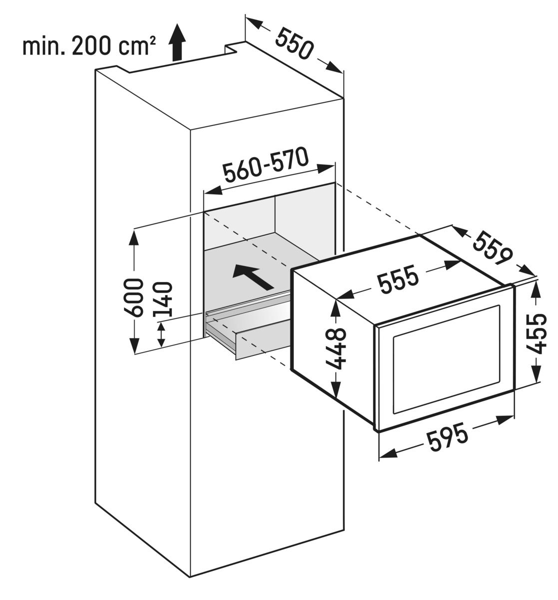 Liebherr WKEGW 582-26