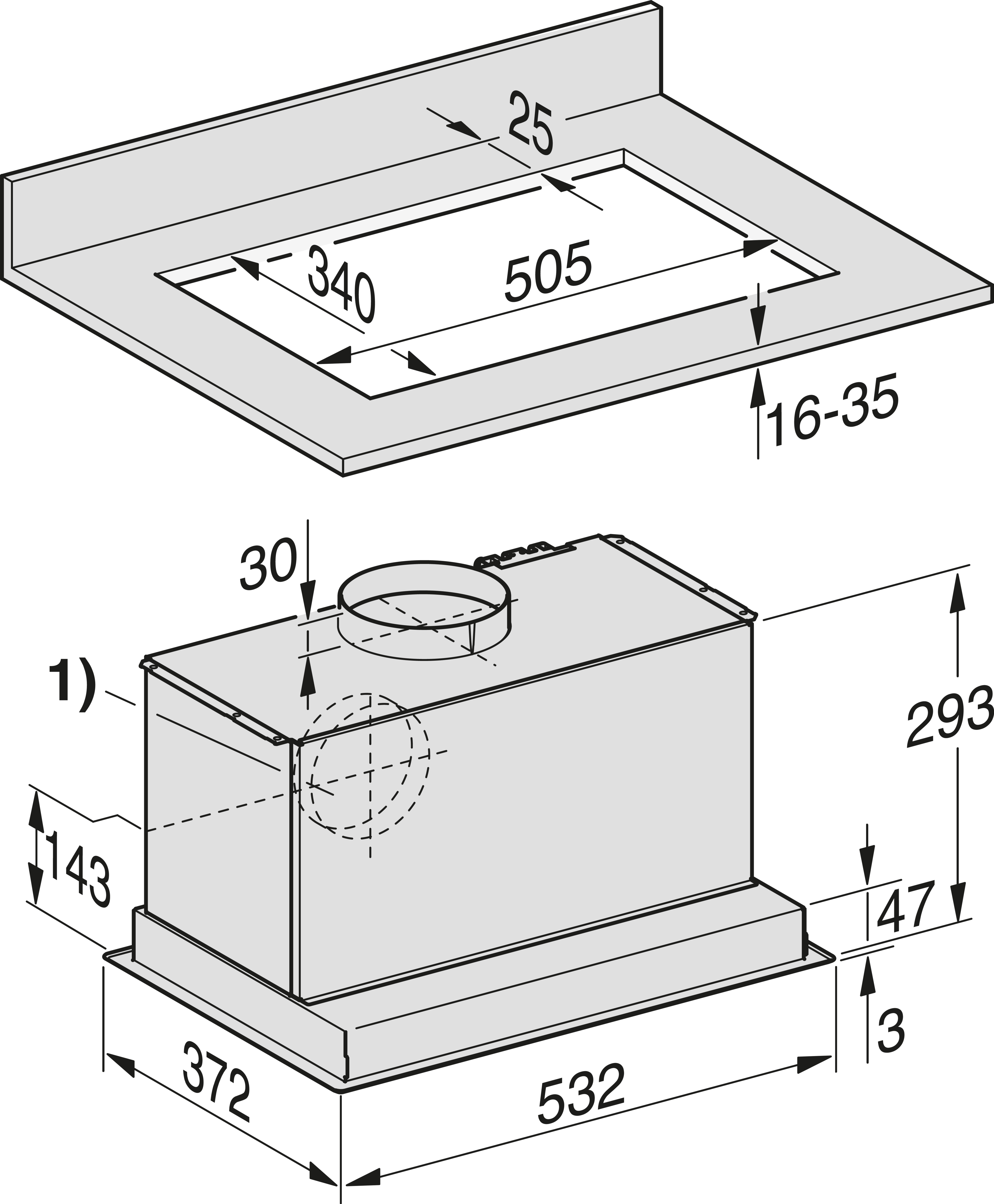 Miele DA 2450-1  afzuigkap afbeelding 5