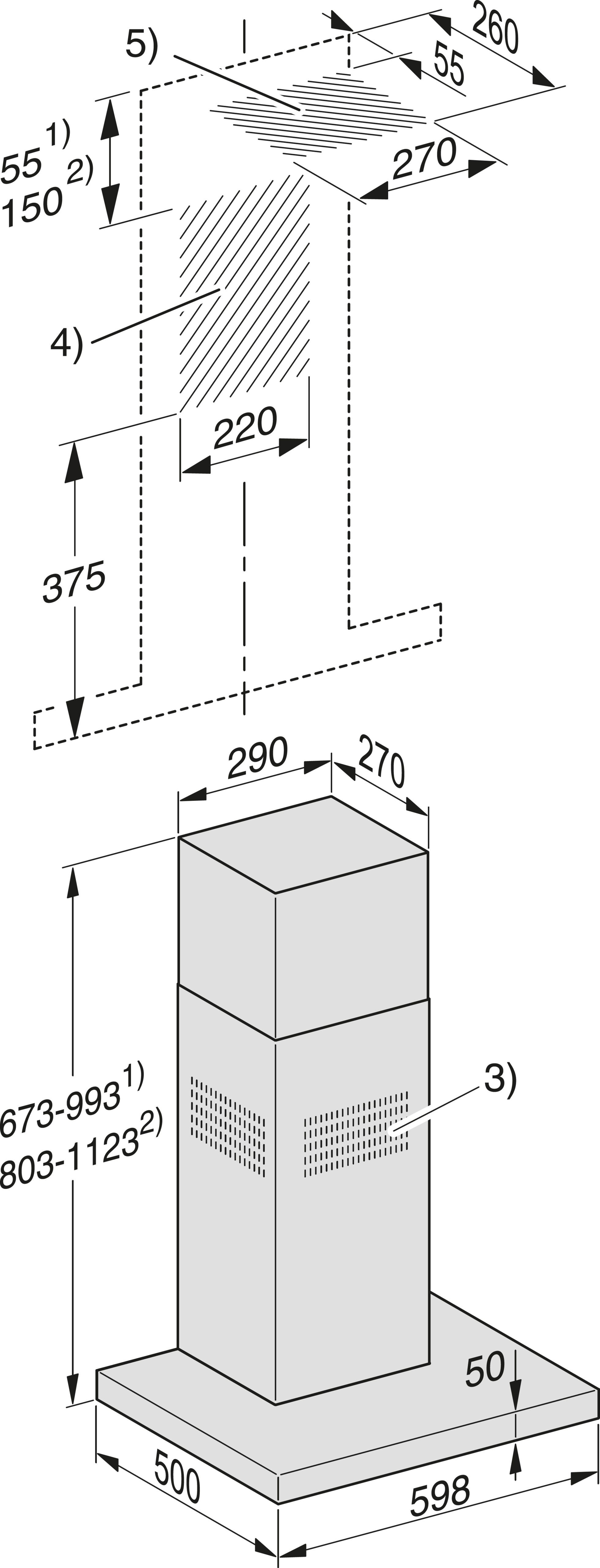 Miele afzuigkap DAW 1620 ACTIVE afbeelding 3