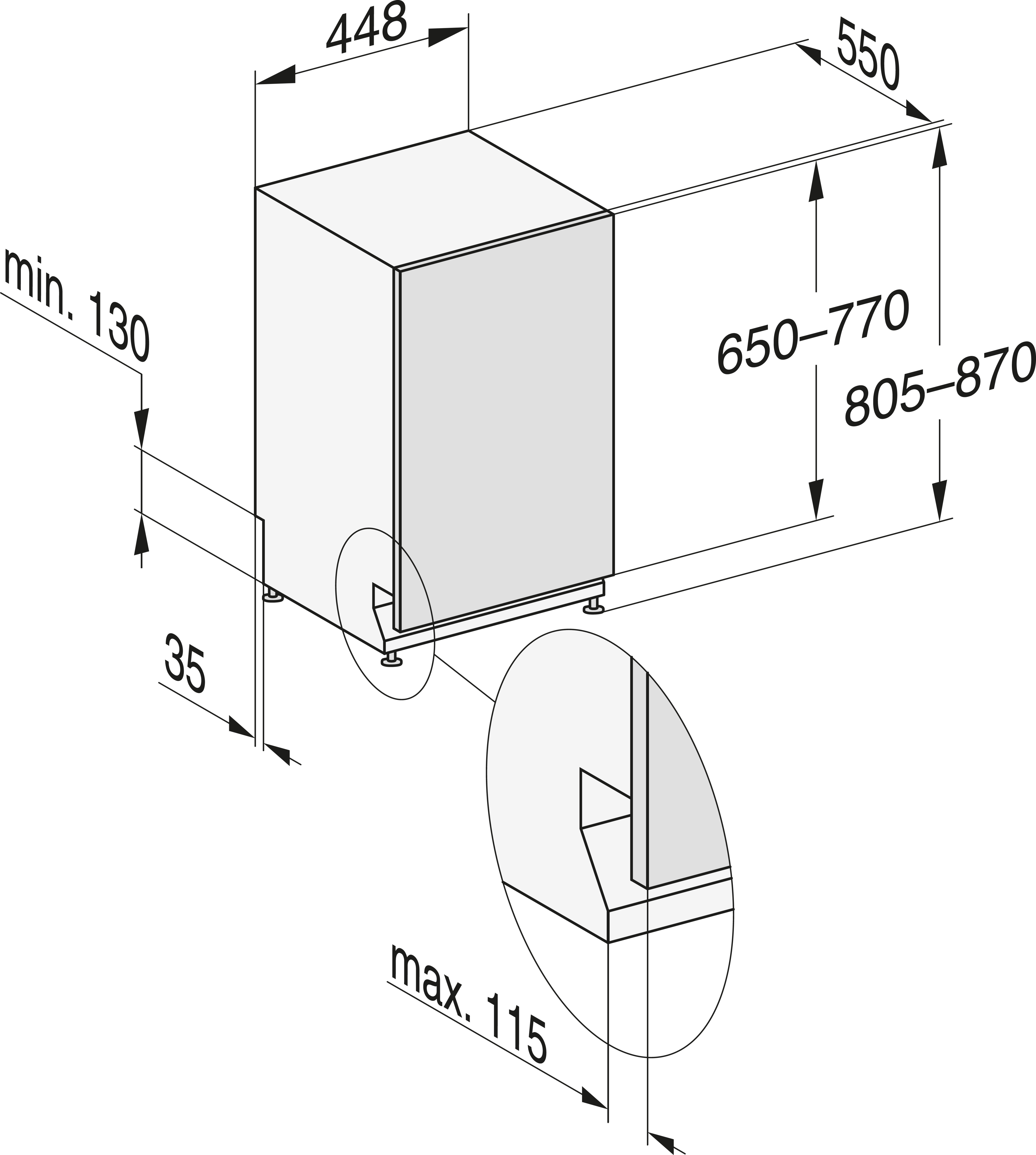 Miele G 5790 SCVI inbouw vaatwasser afbeelding 5