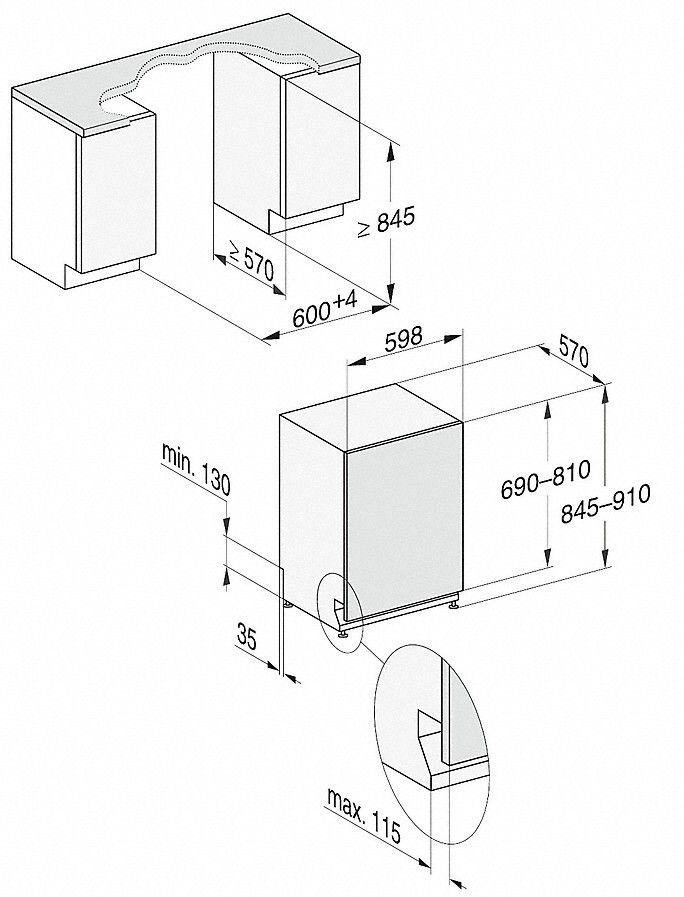 Miele vaatwasser inbouw G 7157 SC VI XXL afbeelding 4