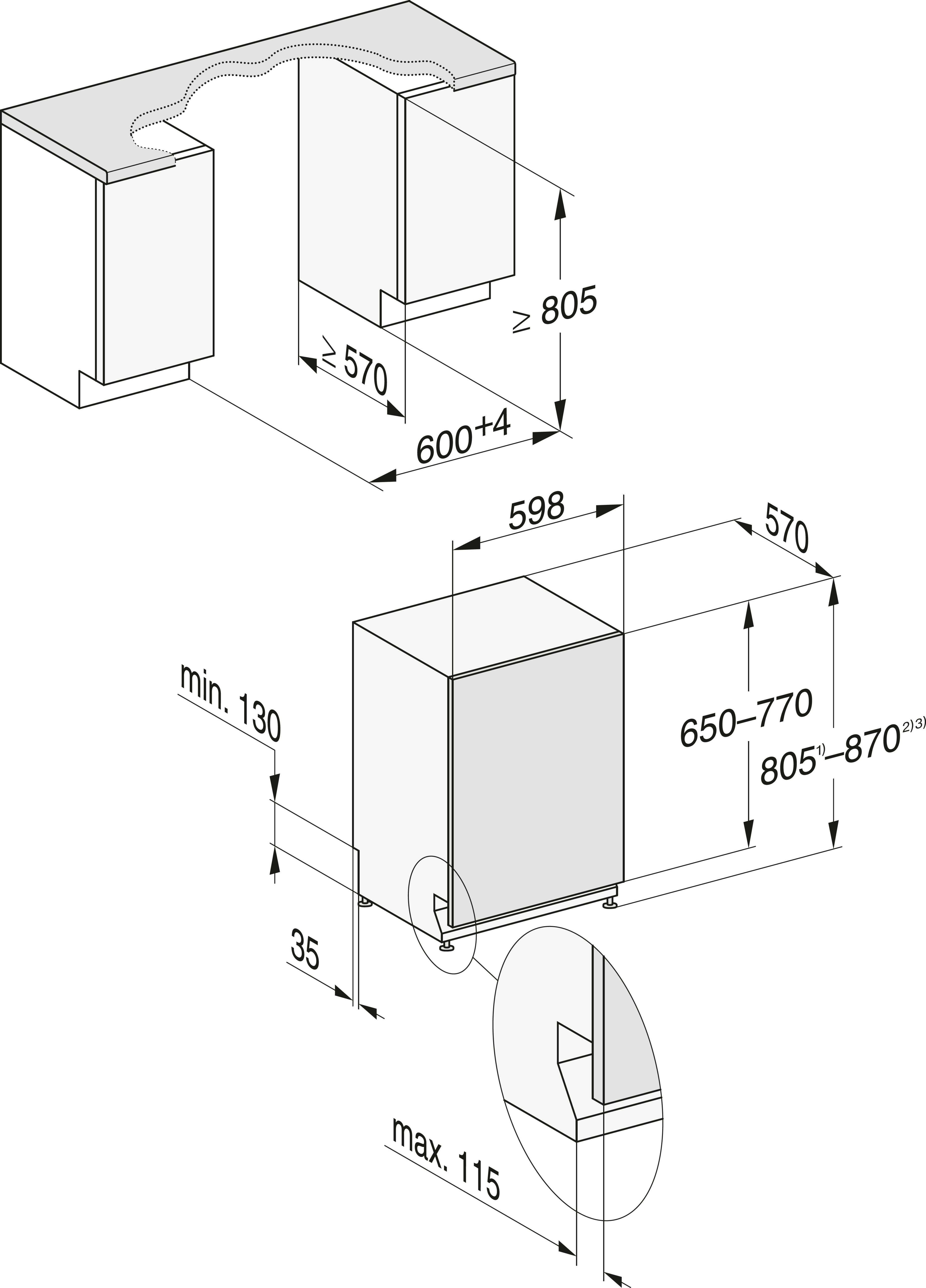 Miele vaatwasser inbouw G 7162 SCVI afbeelding 4