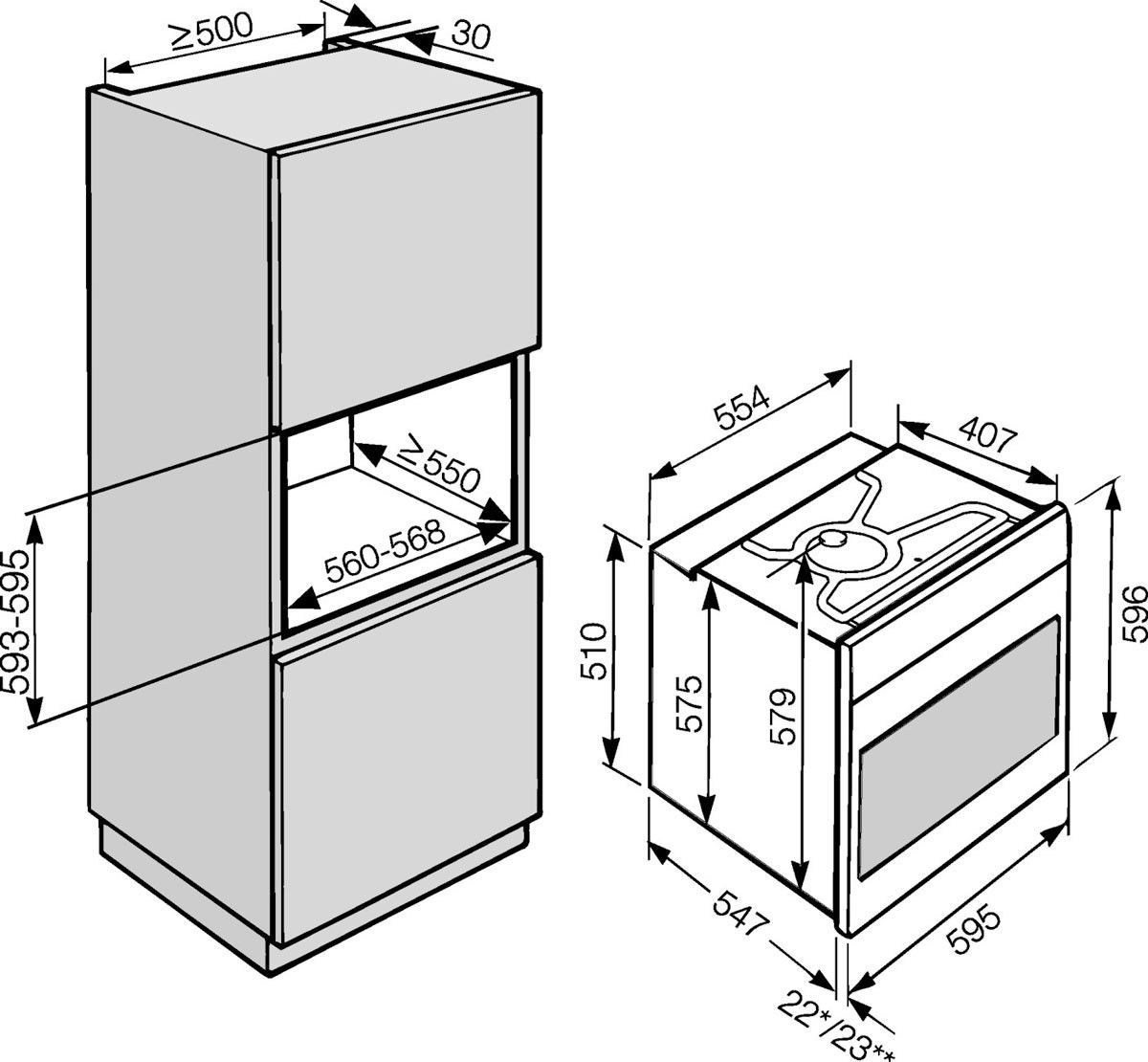 Miele onderdeel H6660BPOBZW afbeelding 3