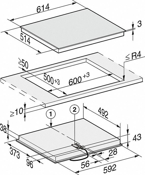KM 6540 FR Miele afbeelding 2