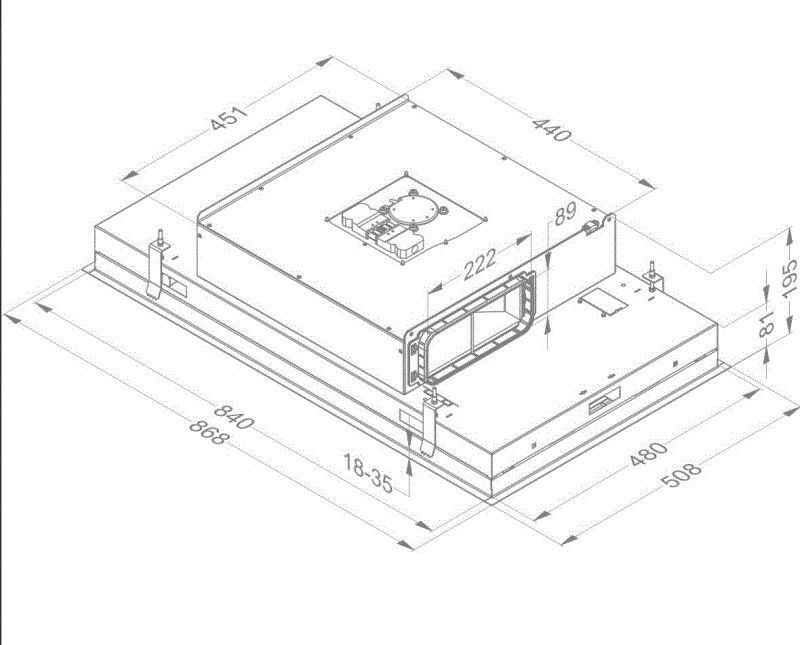 Novy 6811  afzuigkap afbeelding 5