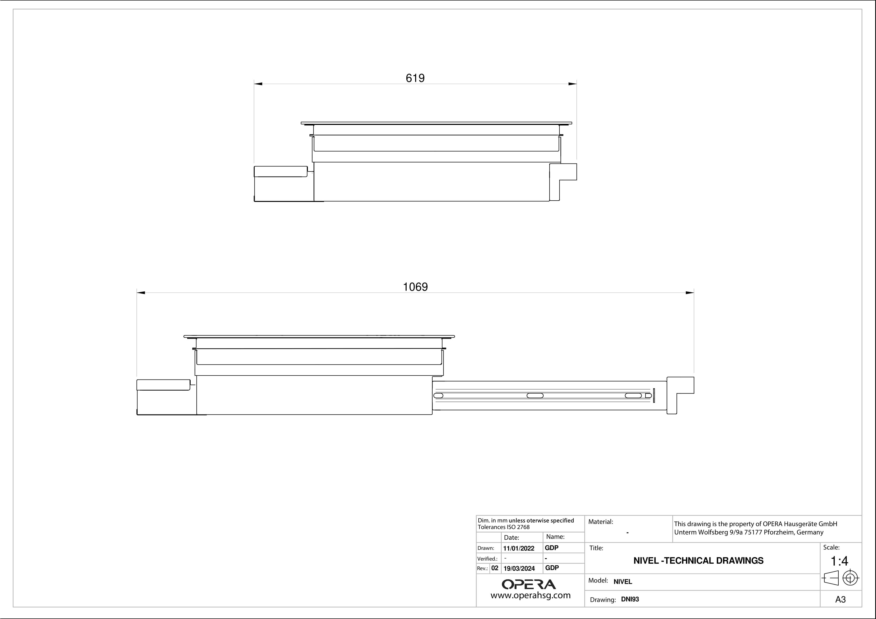 Opera kookplaat inbouw DNI93C220 afbeelding 4