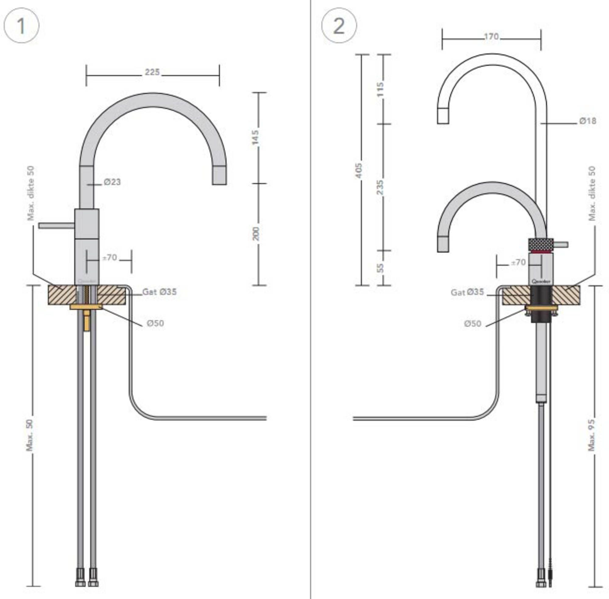 Quooker kokendwaterkraan 3NRRVSTT afbeelding 3
