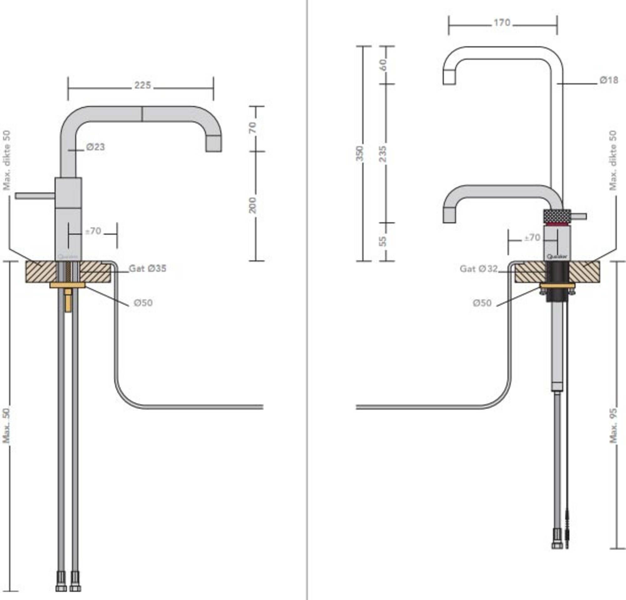 Quooker kokendwaterkraan 3NSCHRTT afbeelding 3