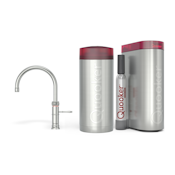 Quooker Combi Classic Fusion Round RVS + Cube
