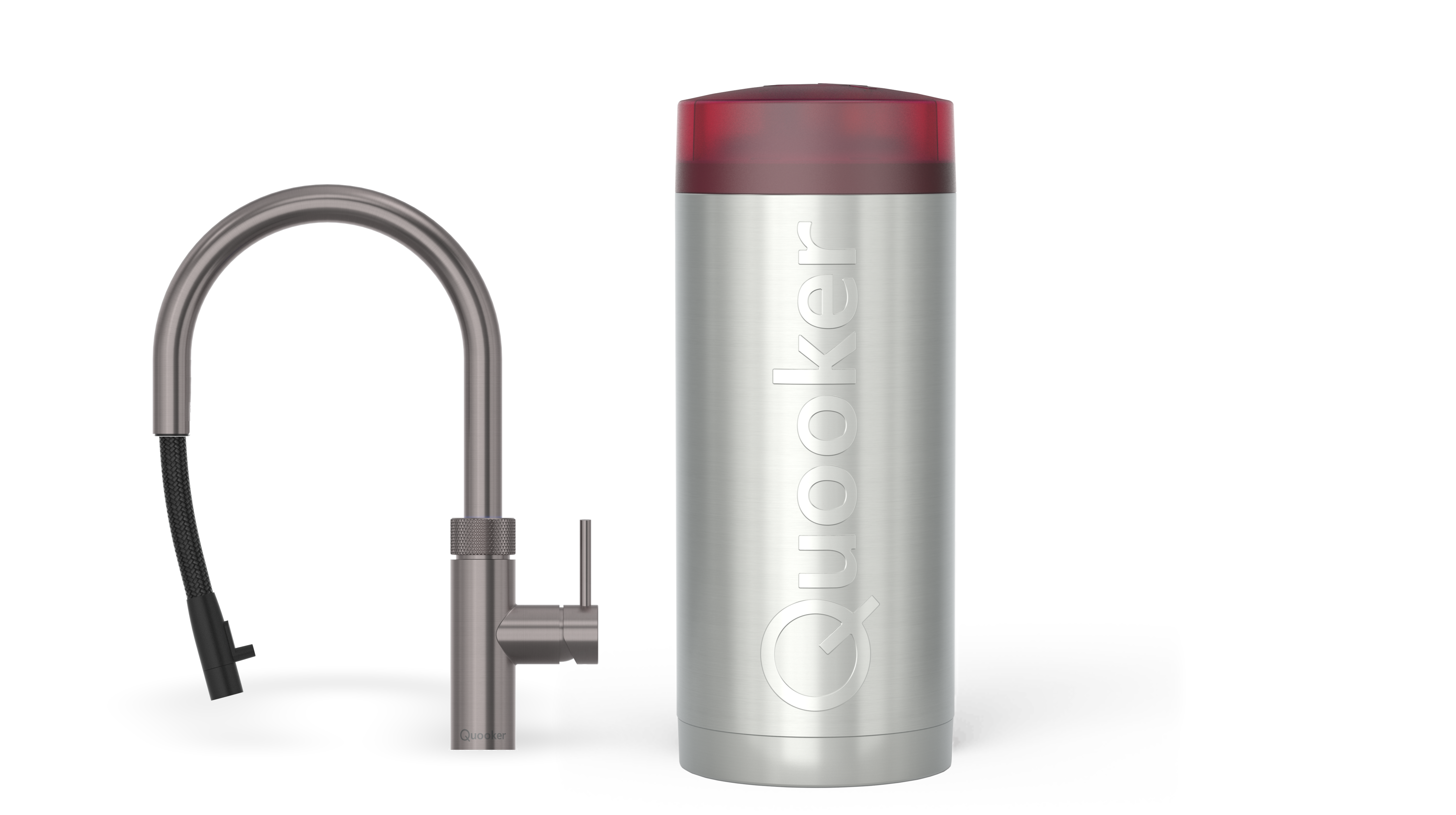 Quooker Combi Flex Round Gun Metal