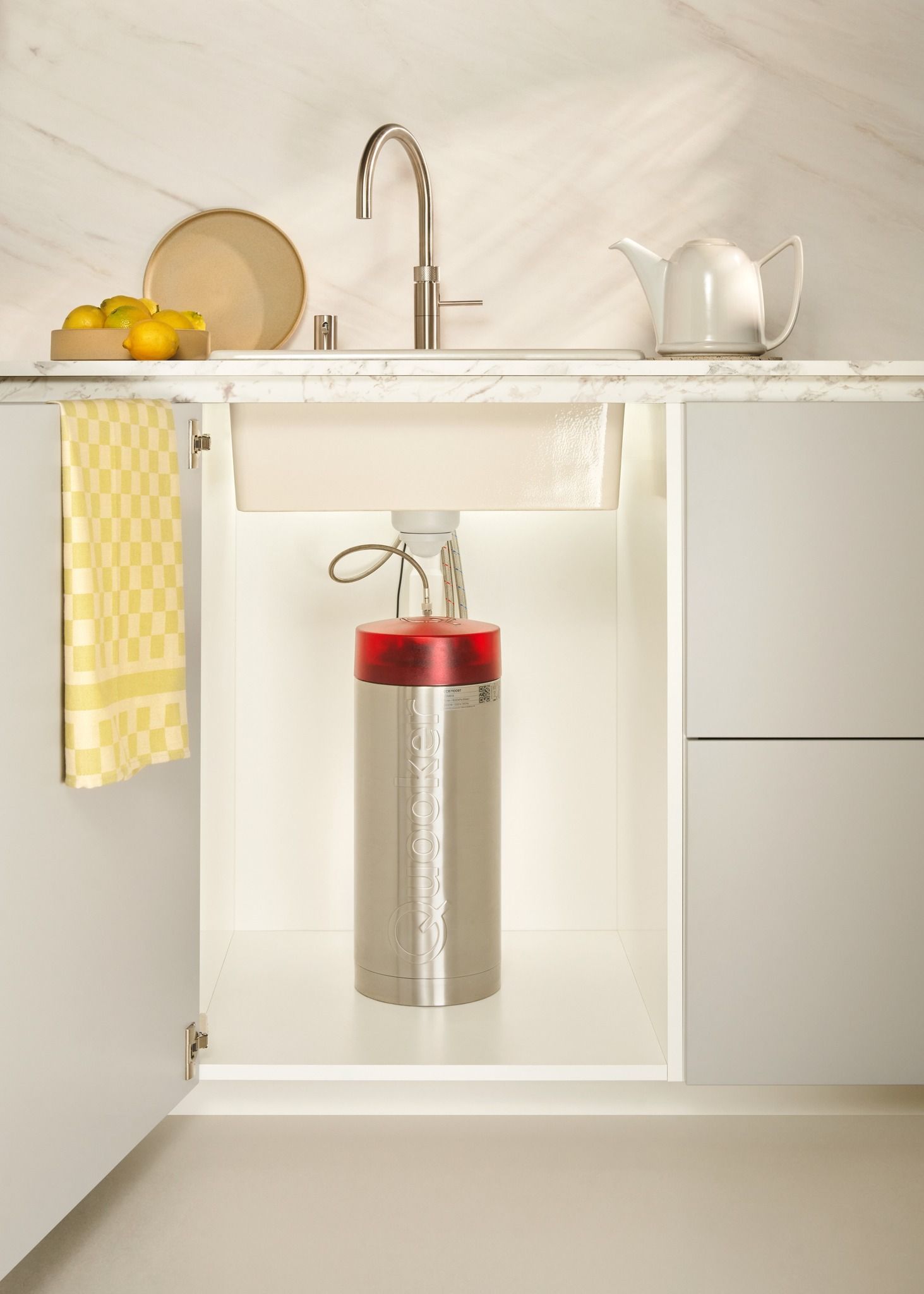 Quooker Combi Front Zwart  kokendwaterkraan afbeelding 5
