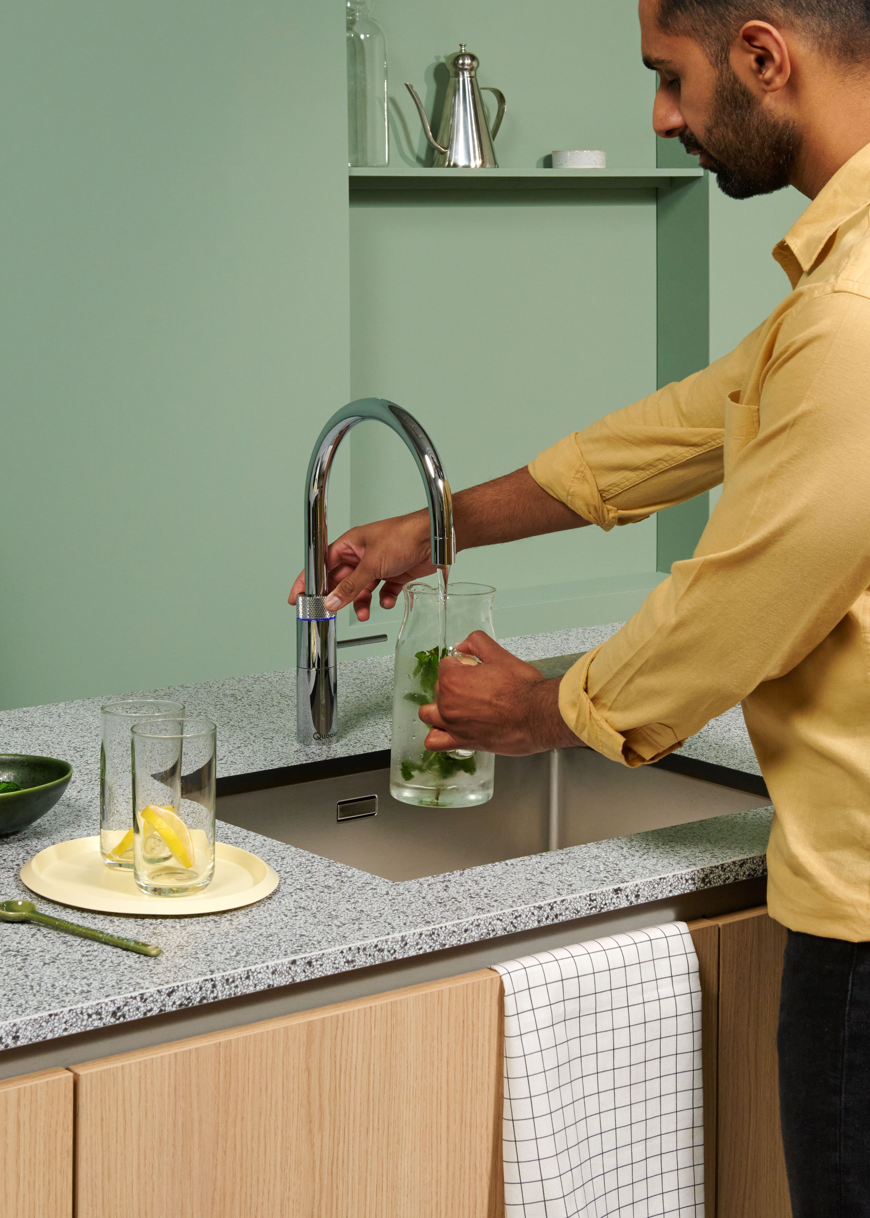 Quooker Combi Fusion Round Chroom  kokendwaterkraan afbeelding 5