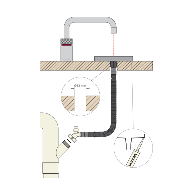 Quooker onderdeel DRIPTRAY afbeelding 3