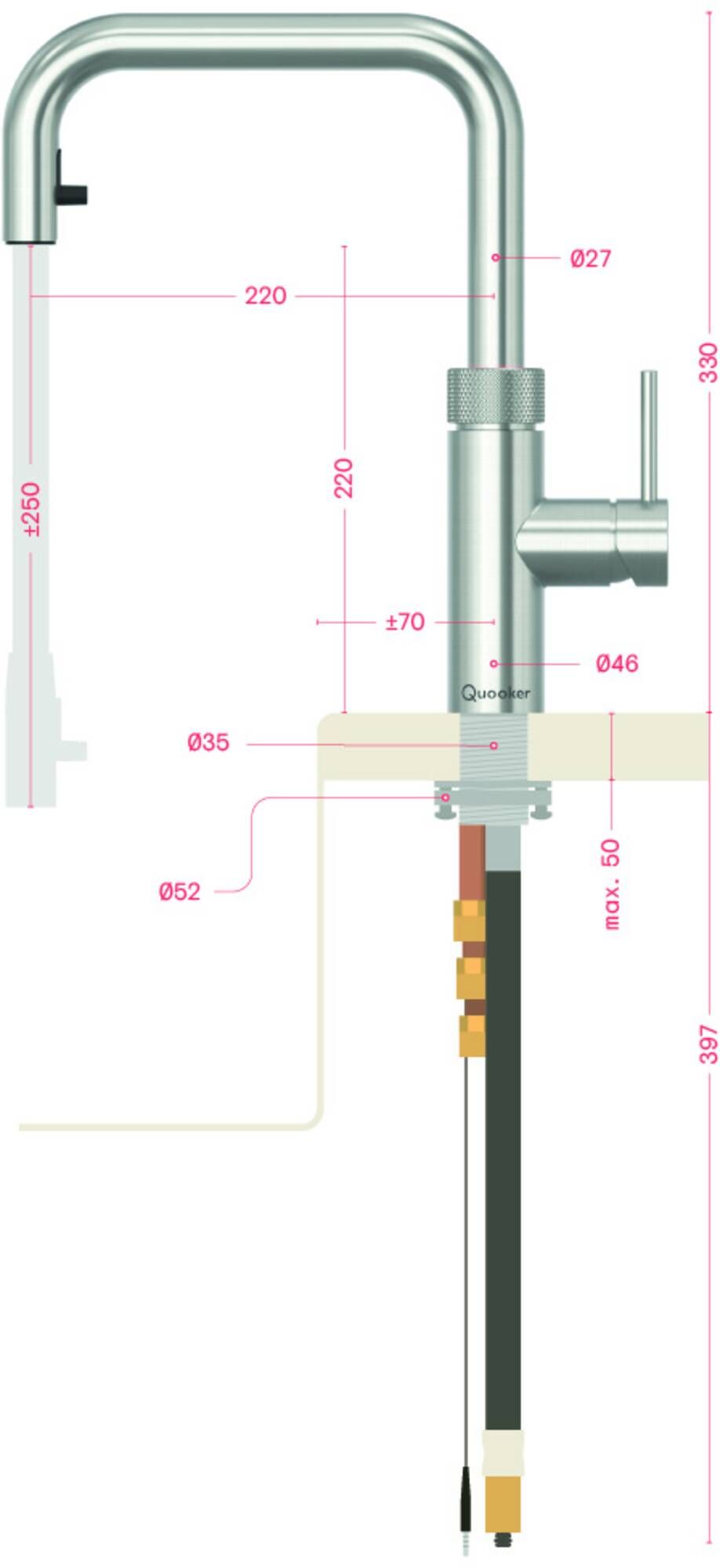 Quooker kokendwaterkraan FXSSST afbeelding 3