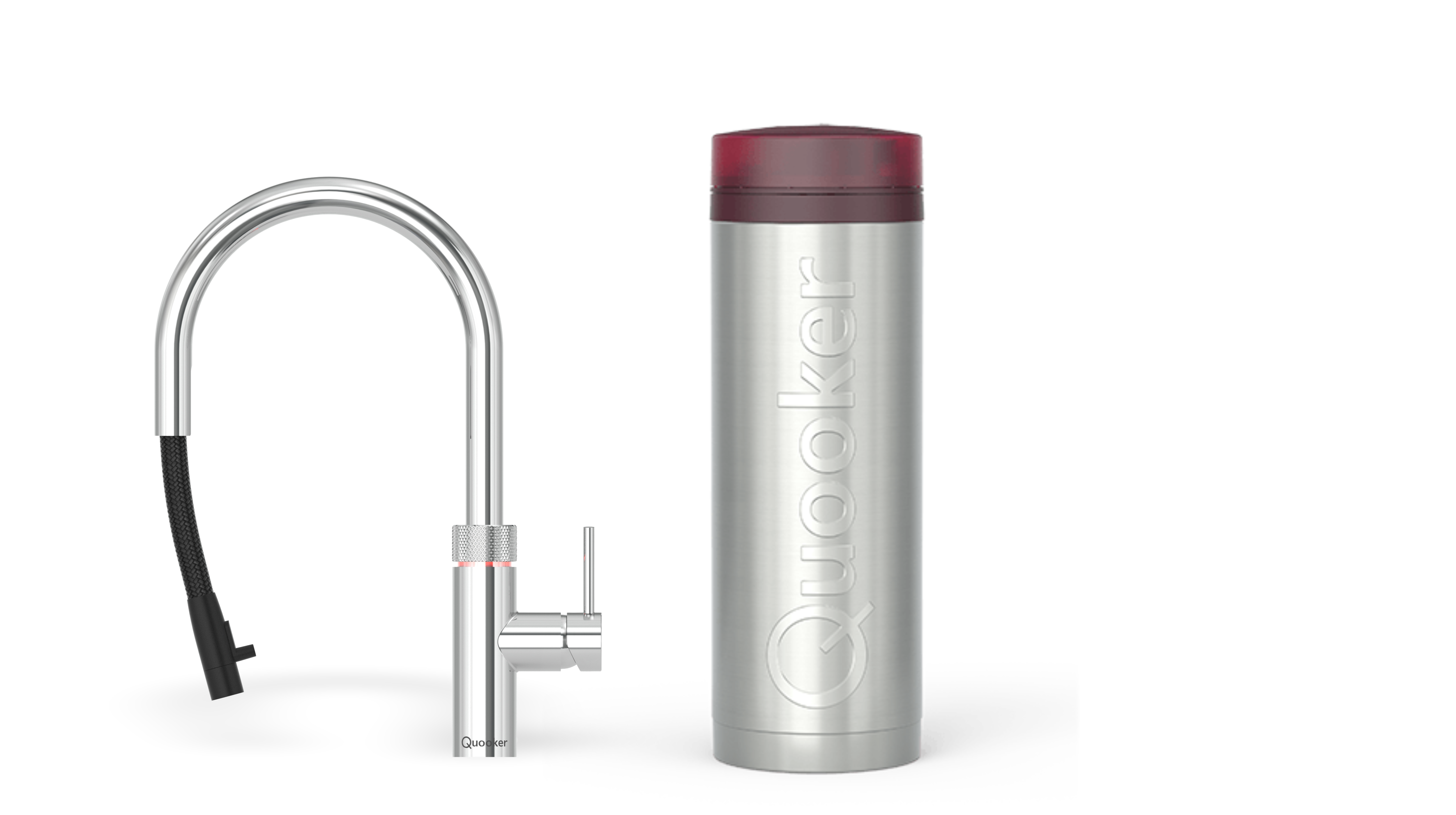Quooker Pro3 Flex Round Chroom
