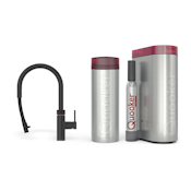 Quooker Pro3 Flex Round Zwart + Cube