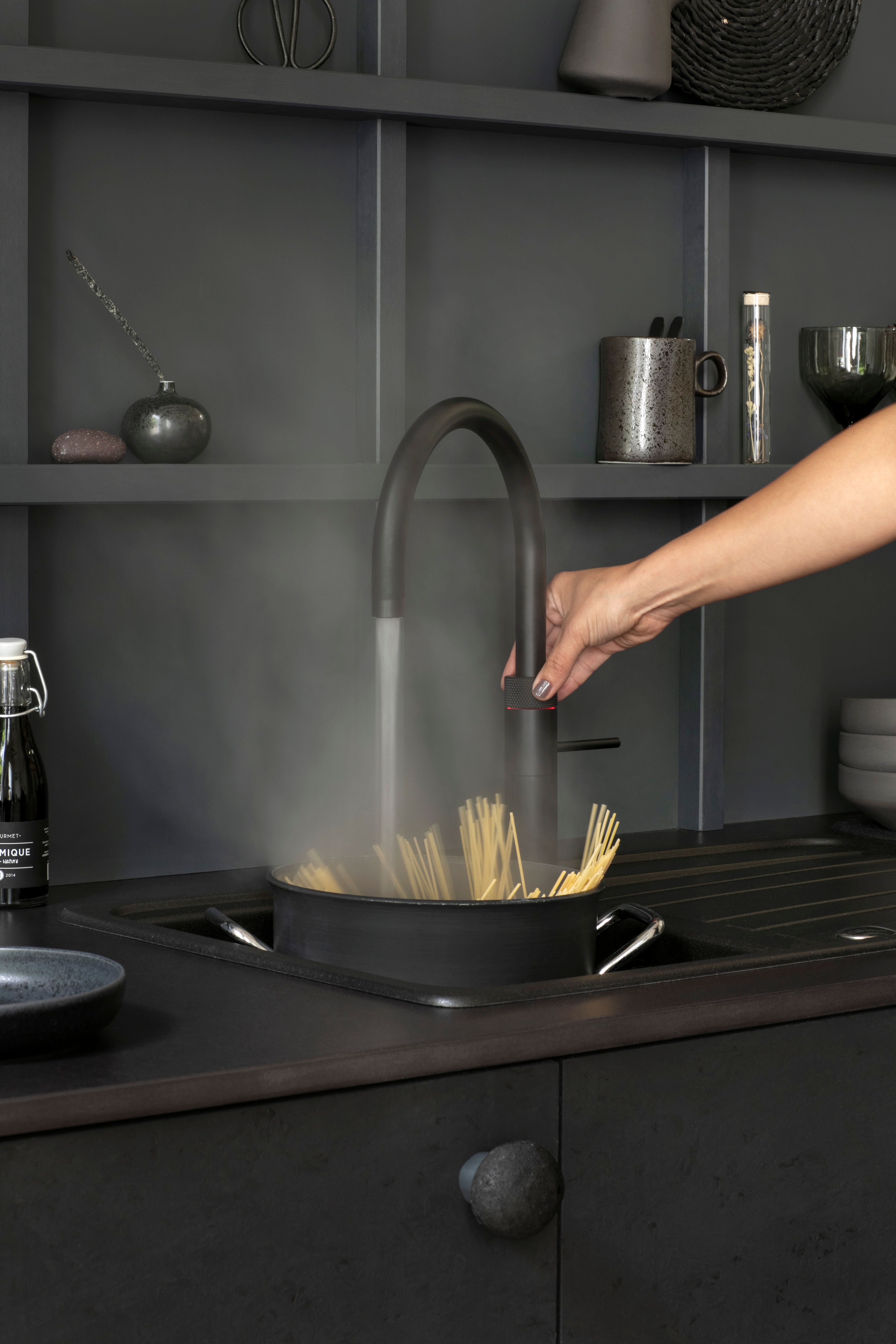 Quooker Pro3 Fusion Round Zwart  kokendwaterkraan afbeelding 5