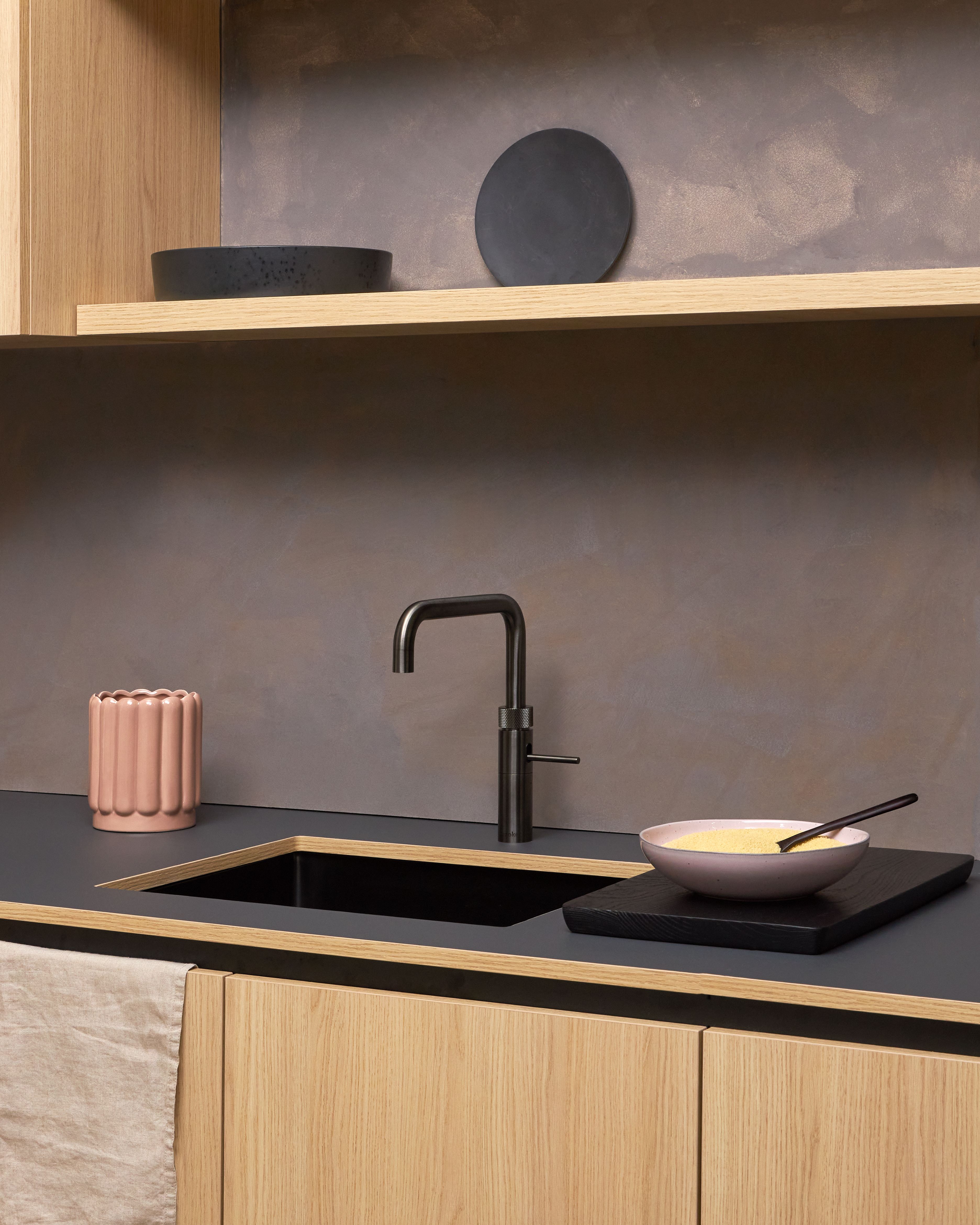 Pro3 Fusion Square Gun Metal + Cube van Quooker afbeelding 6