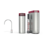 Quooker Pro3 Nordic Round Chroom + Cube