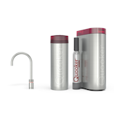 Quooker Pro3 Nordic Round RVS + Cube