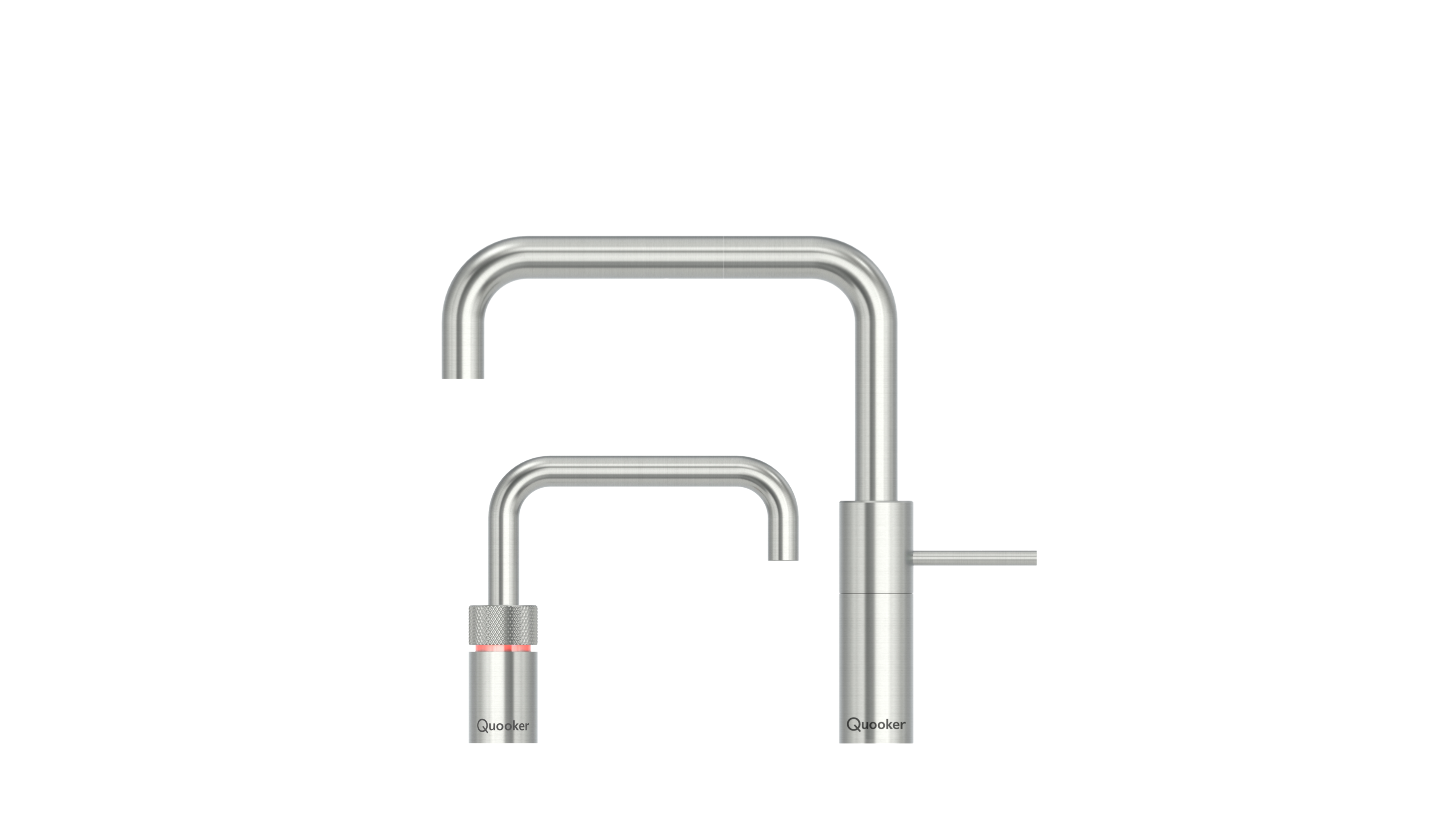 Pro3 Nordic Square Twintaps RVS + Cube Quooker afbeelding 2