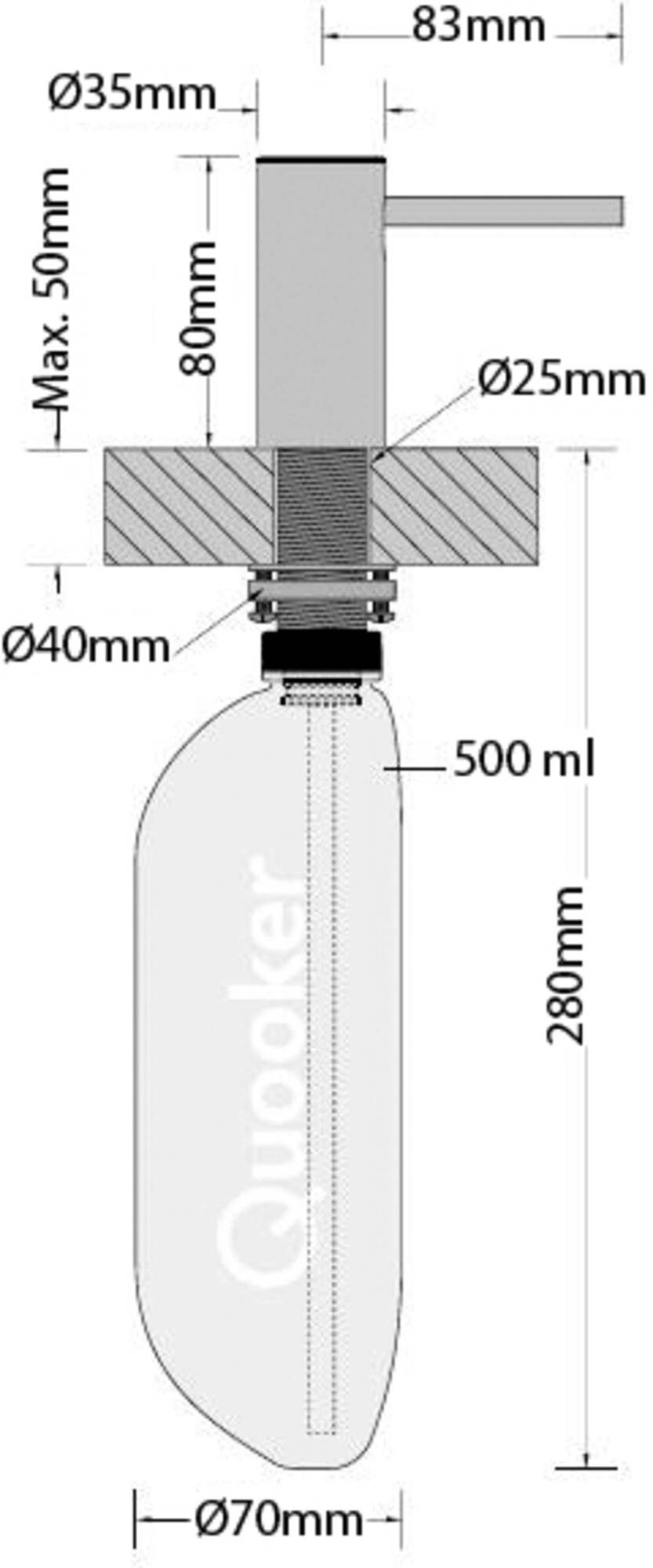 Quooker onderdeel  SDGLD afbeelding 4